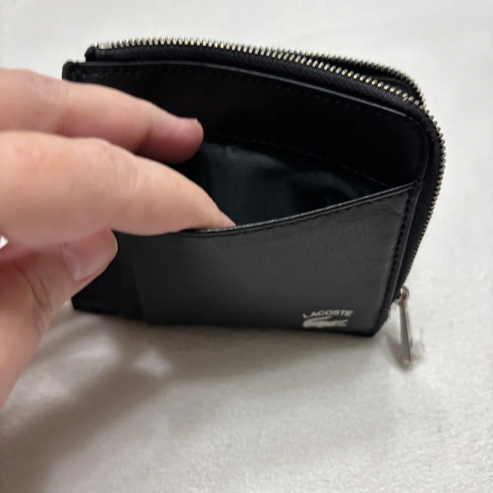 Lacoste FG Sportswear Men’s Card Holder with Zipper Compartment